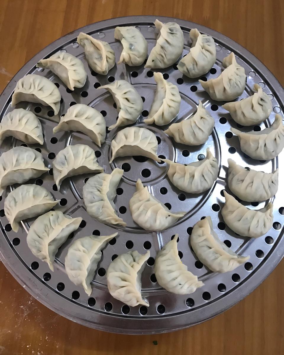 快手韭菜鸡蛋饺子韭菜不出水操作