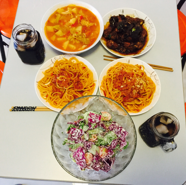 培根番茄意大利面