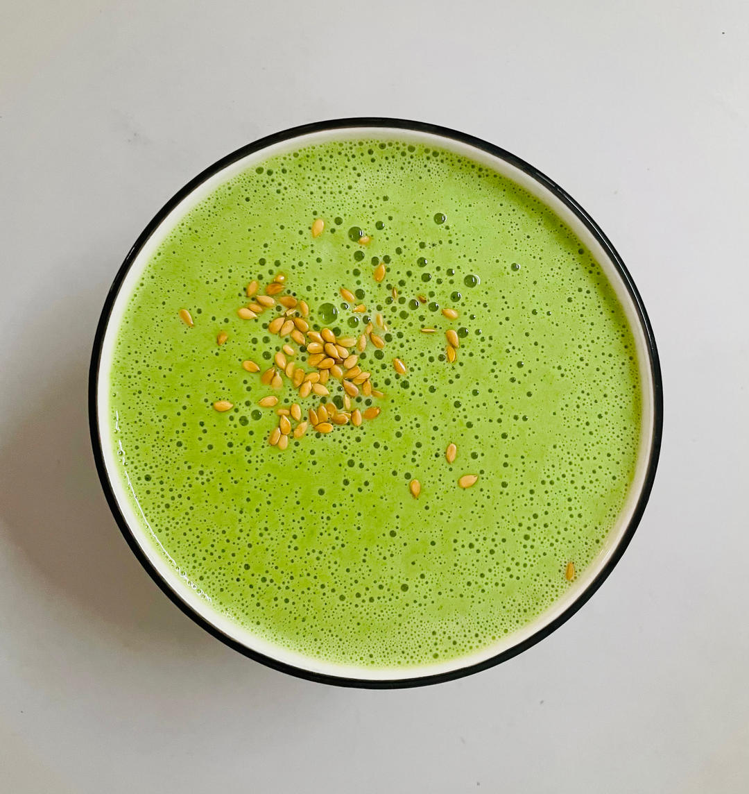 菠菜香草酸奶思慕斯(夏天健康必饮)