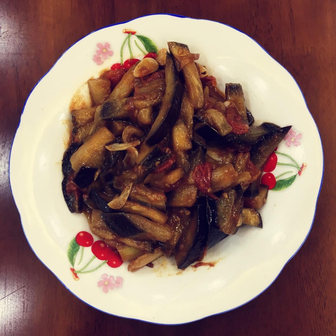 西红柿烧茄子