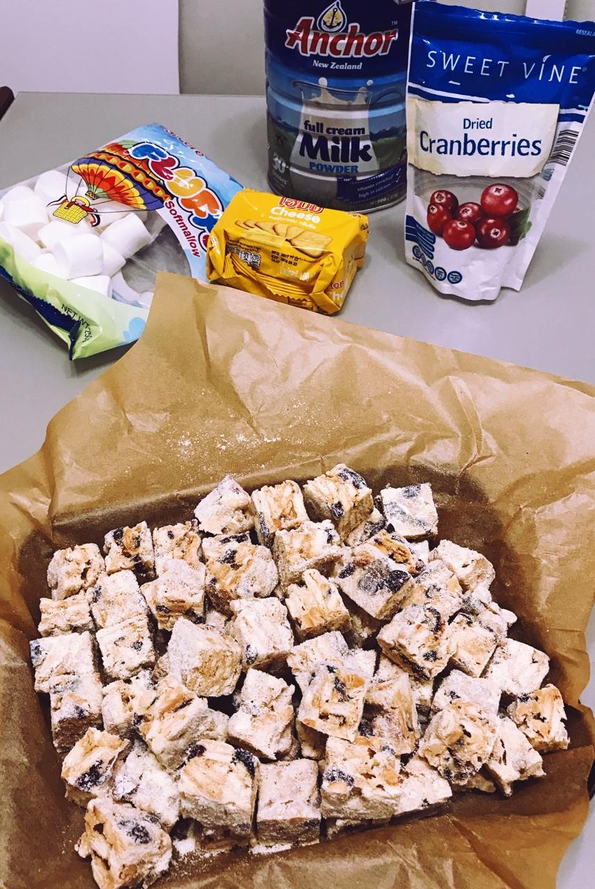 风靡吃货圈的雪花酥