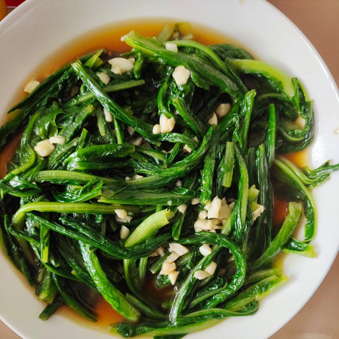蒜蓉油麦菜（蚝油）