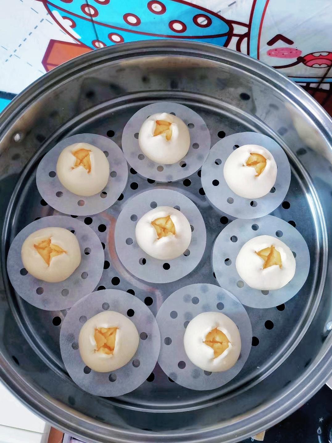 奶黄馅儿和奶黄包