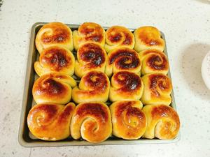 蜂蜜小面包🍞(家庭小试→小烤箱版)的做法 步骤25