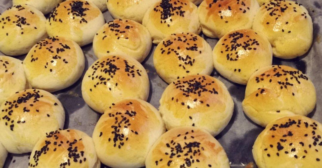 一次性发酵鲜奶油小面包