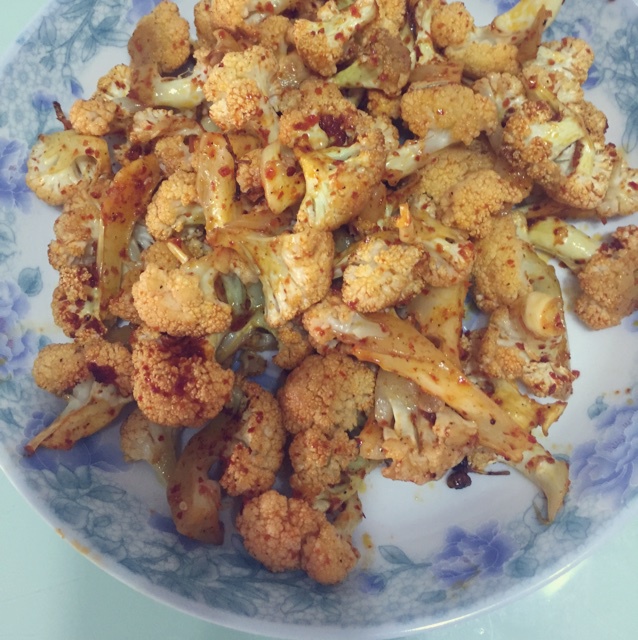 干烤菜花