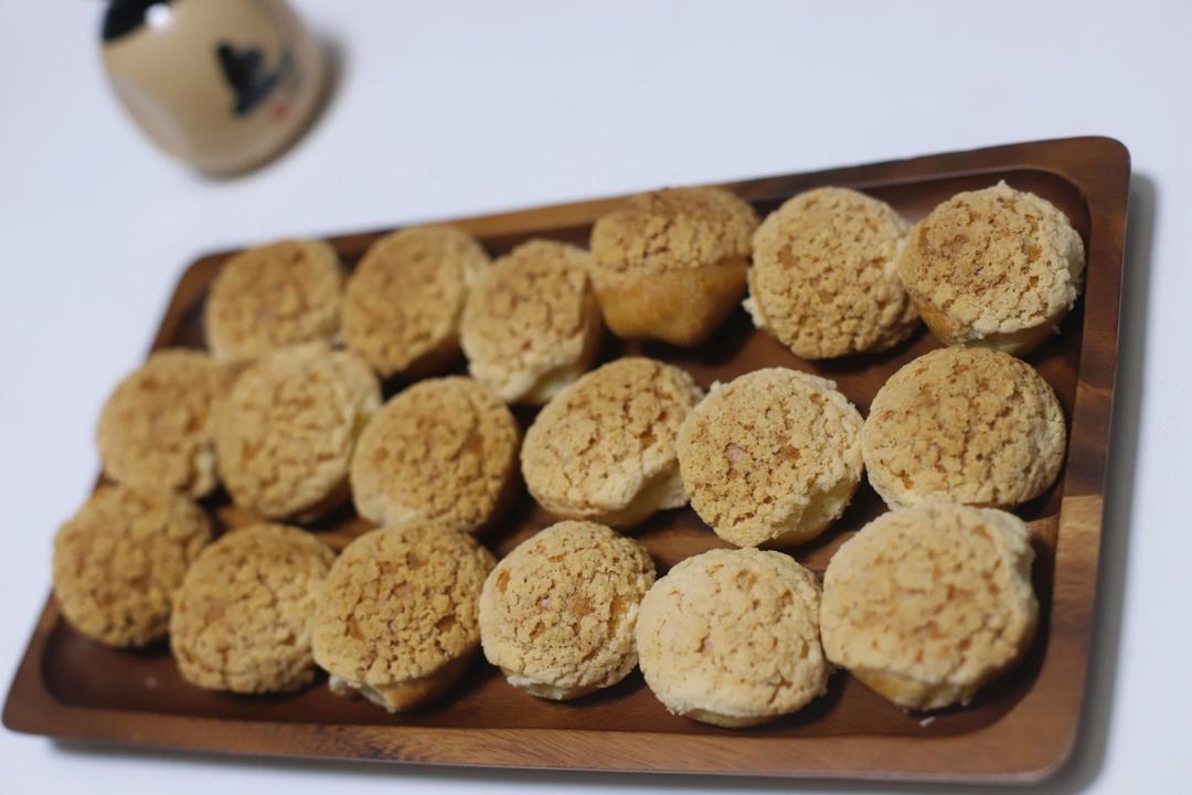 十分美味的酥皮泡芙