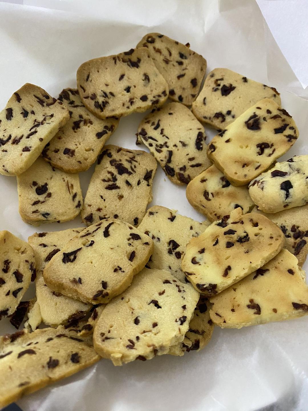 空气炸锅蔓越莓曲奇