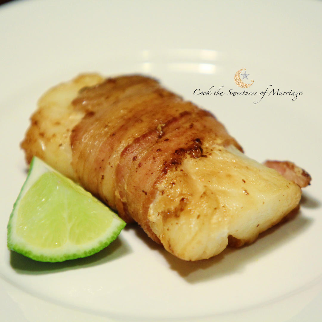 烟肉（培根）鳕鱼卷