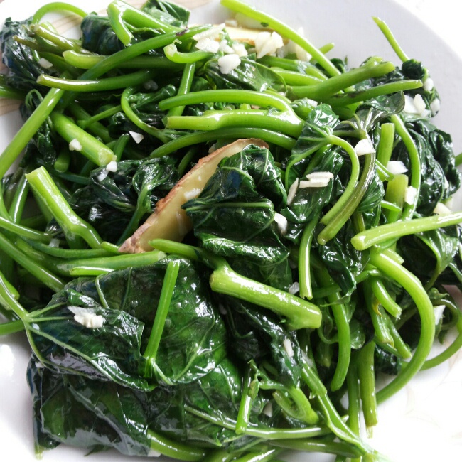 流泉做的清炒红苕尖