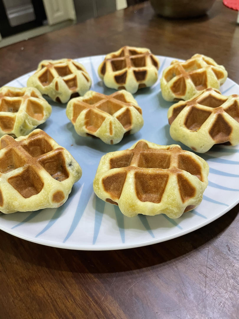紫米华夫饼
