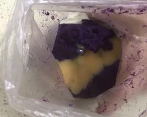 紫薯南瓜饼👉👉配料简单容易操作的做法 步骤3
