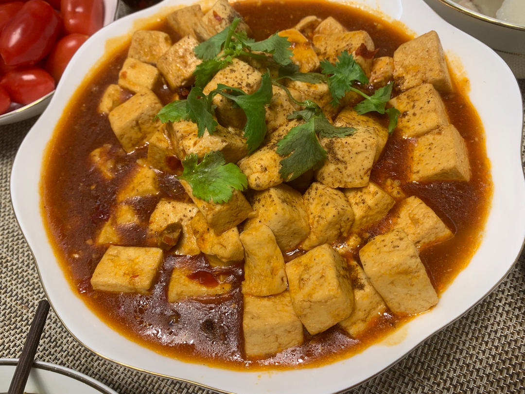 简单易学的下饭菜麻婆豆腐（素版）