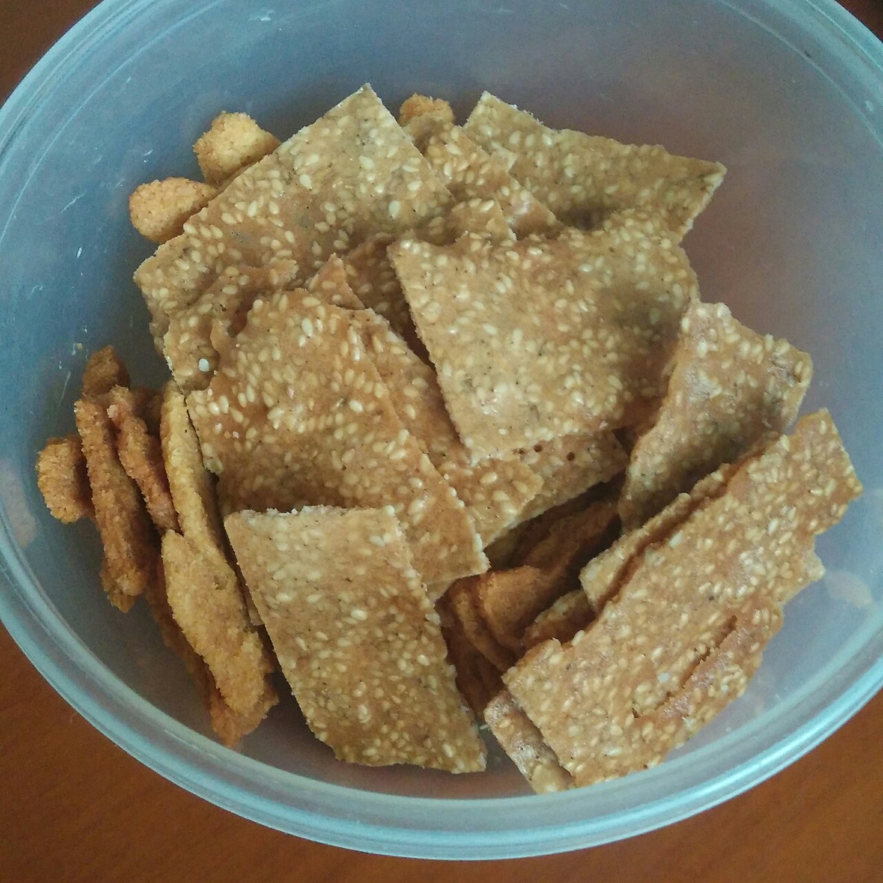 蛋白芝麻薄脆饼干（失败率低的做法）