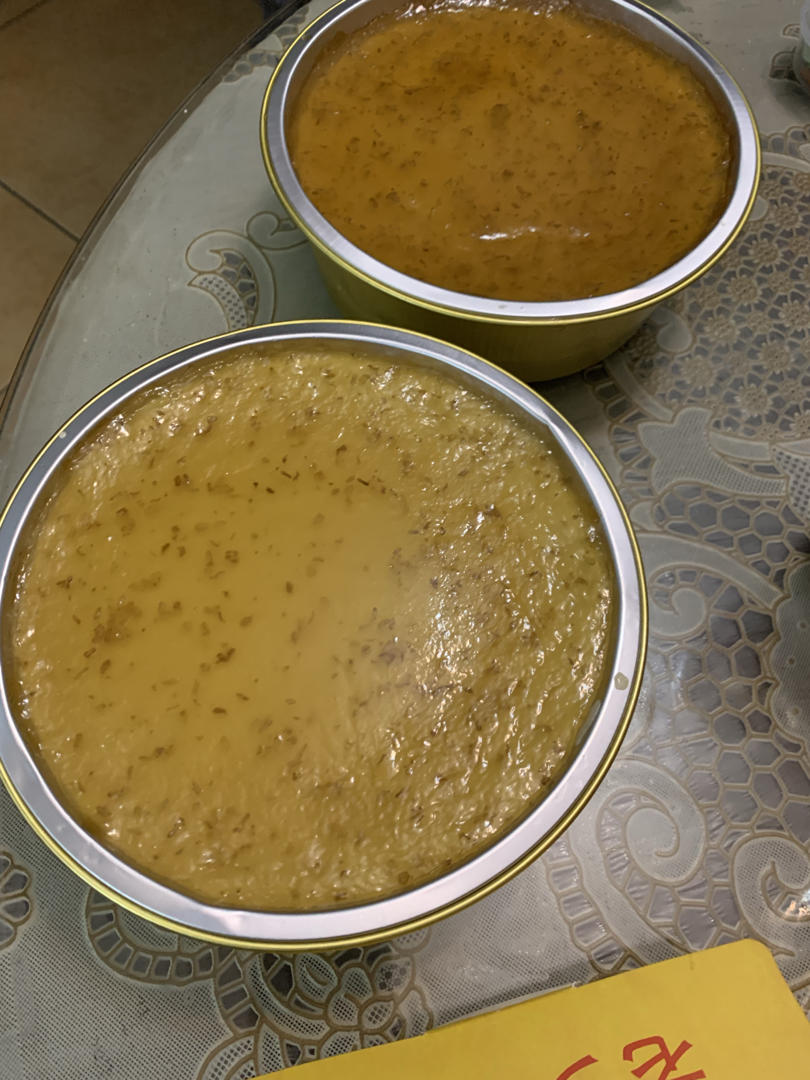 桂花椰汁千层糕(马蹄糕)