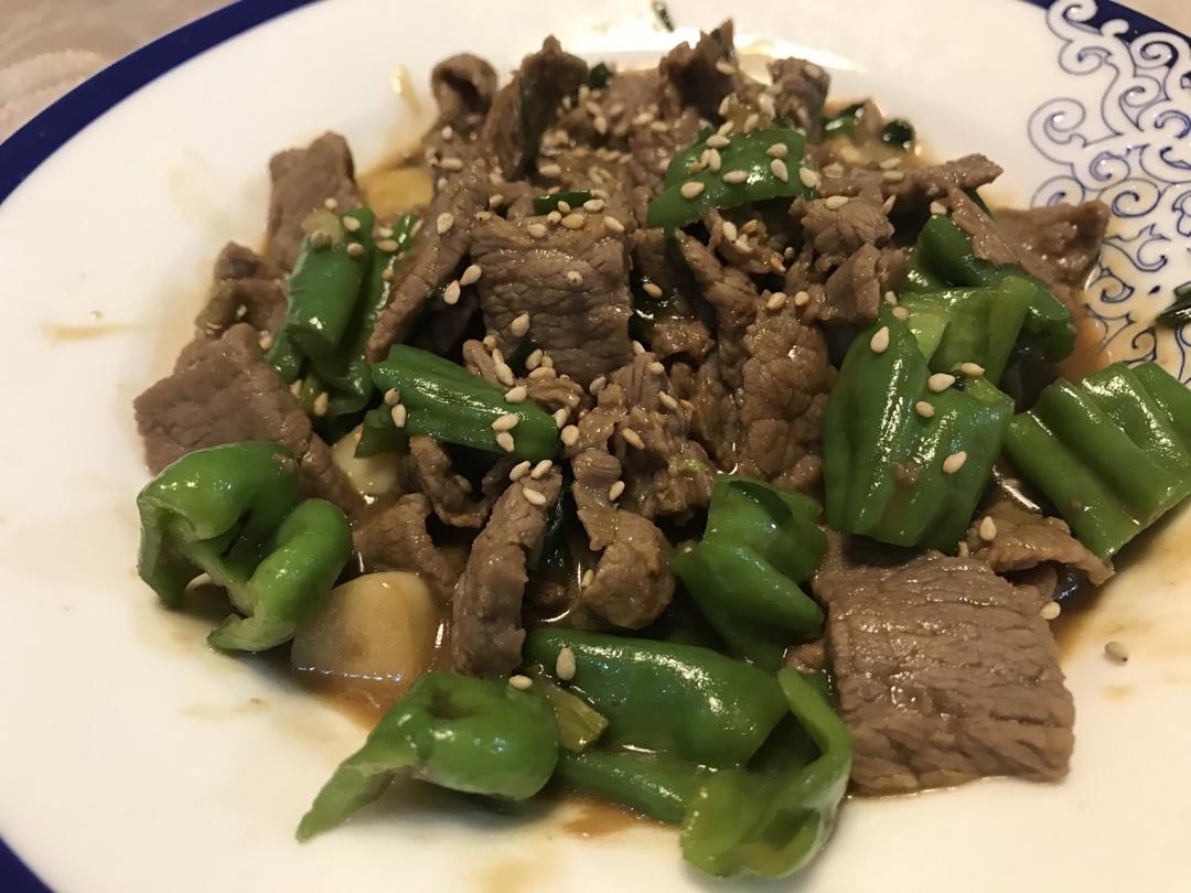 黑椒牛肉片