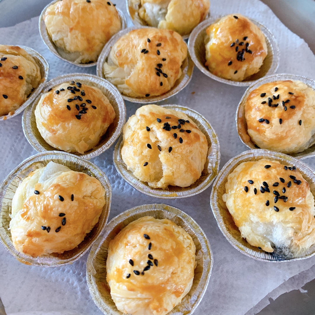 空气炸锅版-汤圆蛋挞酥