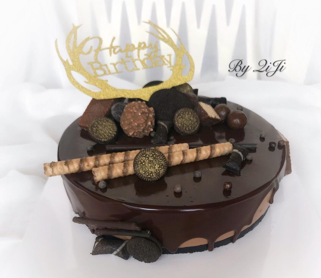 8寸香浓巧克力慕斯