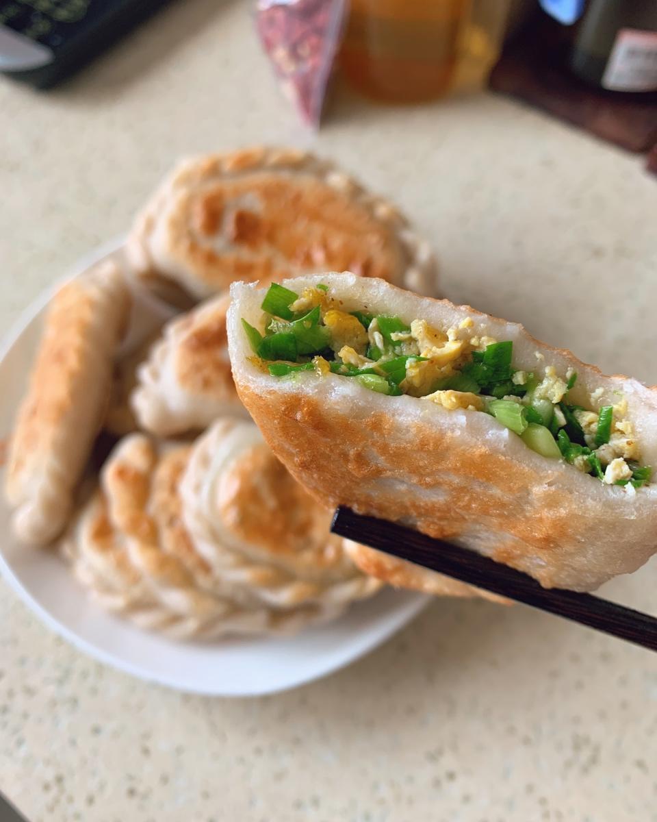 韭菜盒子(附锁边视频,超级详细版)
