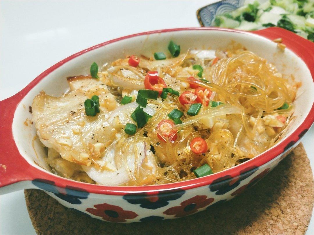 蒜蓉粉丝烤龙利鱼