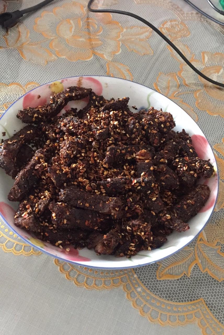麻辣牛肉干