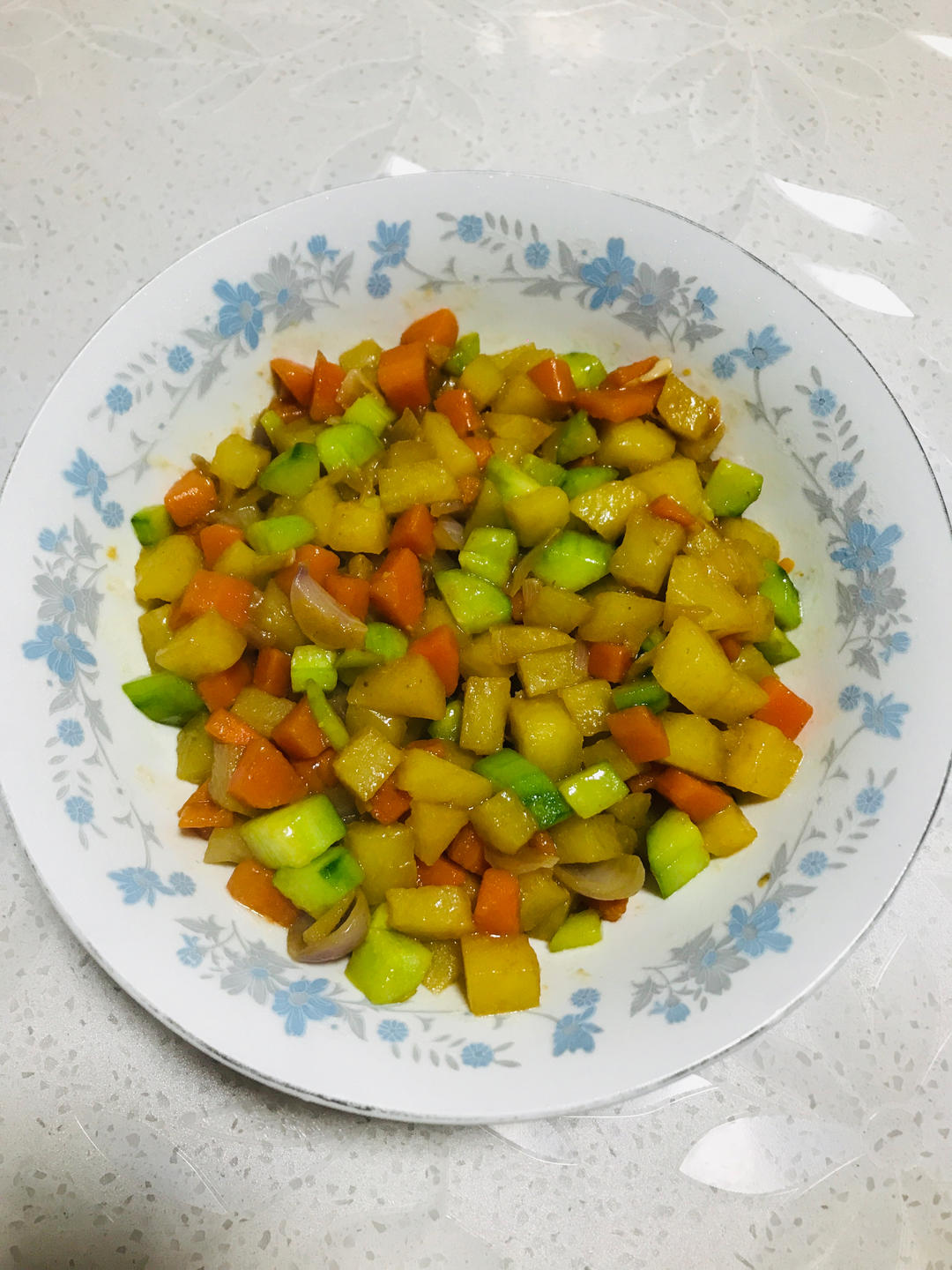 炒三丁