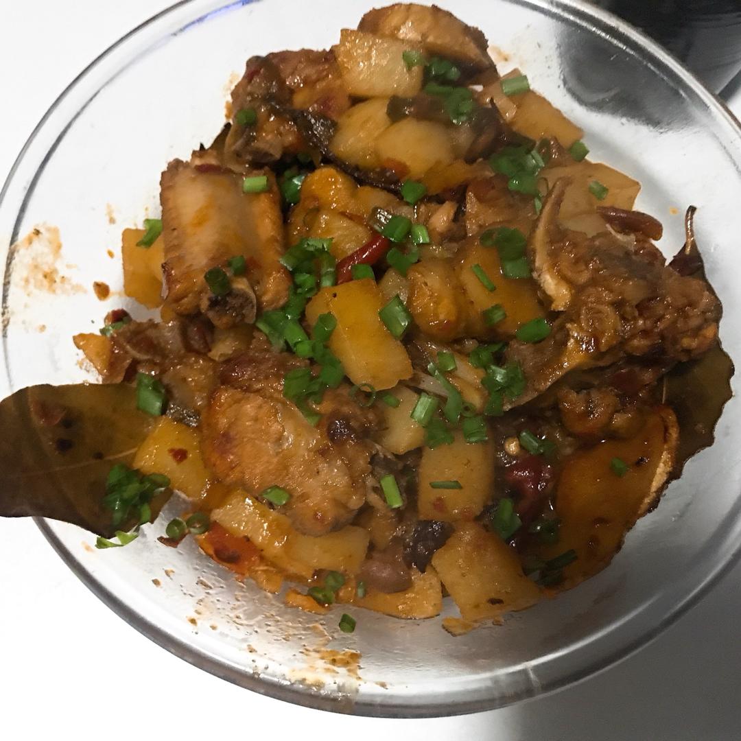 土豆炖排骨