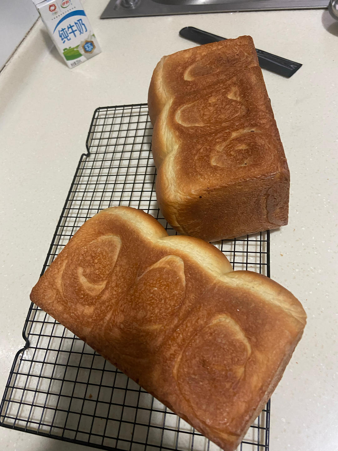 红豆芝麻吐司--中种法