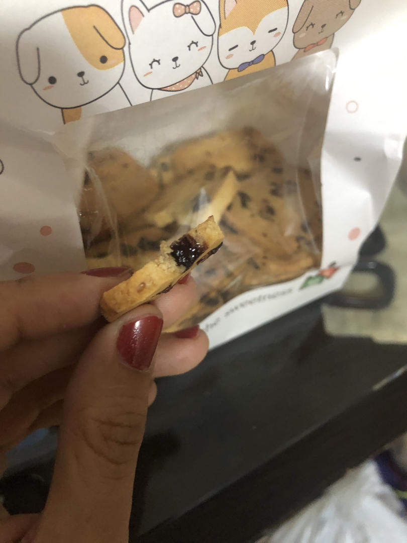 低糖少油版蔓越莓饼干