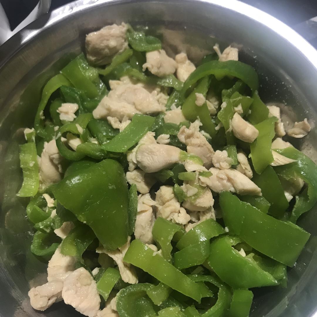 尖椒炒鸡肉
