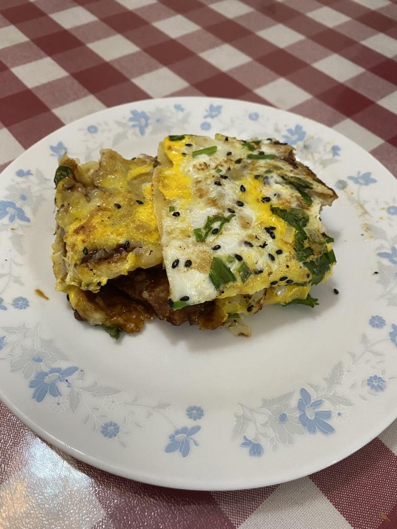 平底锅版煎饼果子