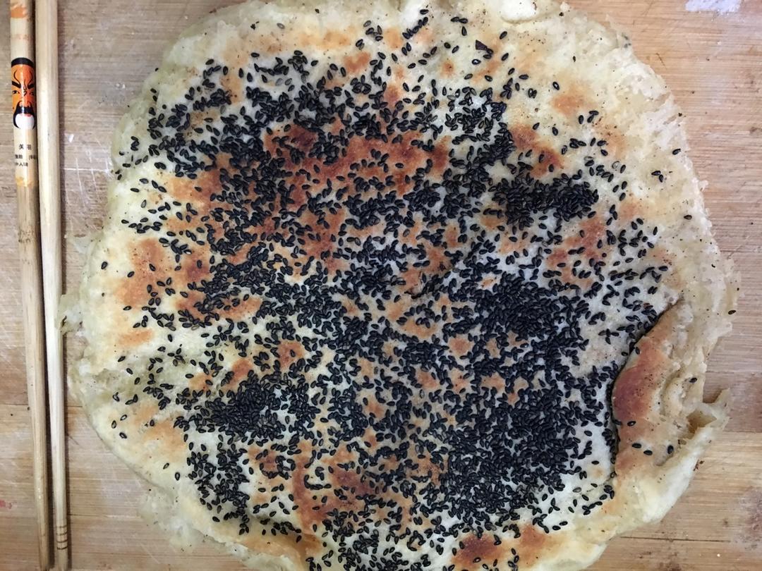 椒盐发面饼 Sesame Pancake