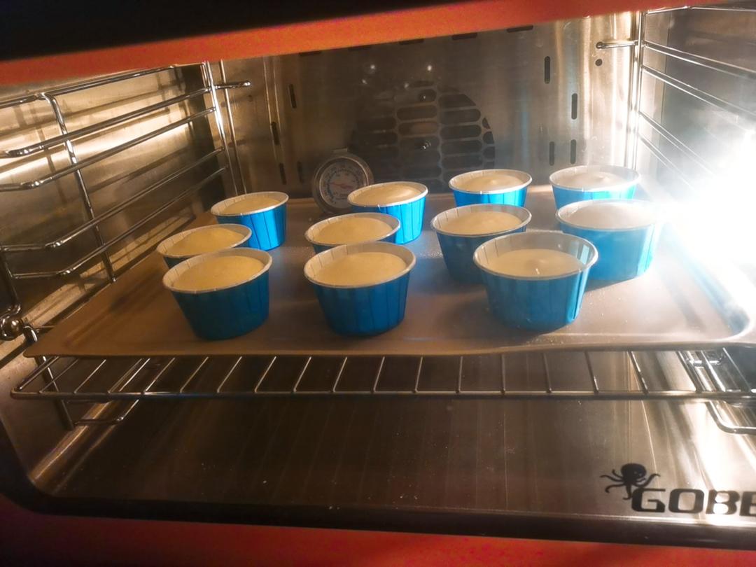 不回缩杯子蛋糕cupcake