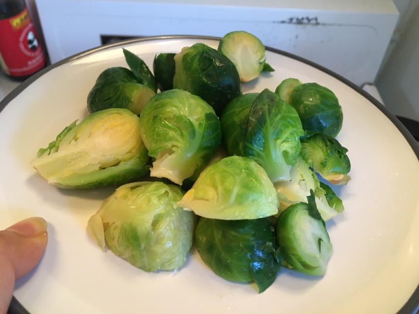 5分钟孢子甘蓝 (Brussels Sprouts)