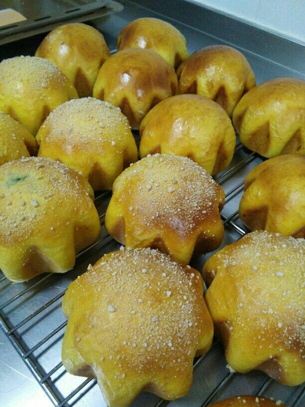 金灿灿南瓜星星面包