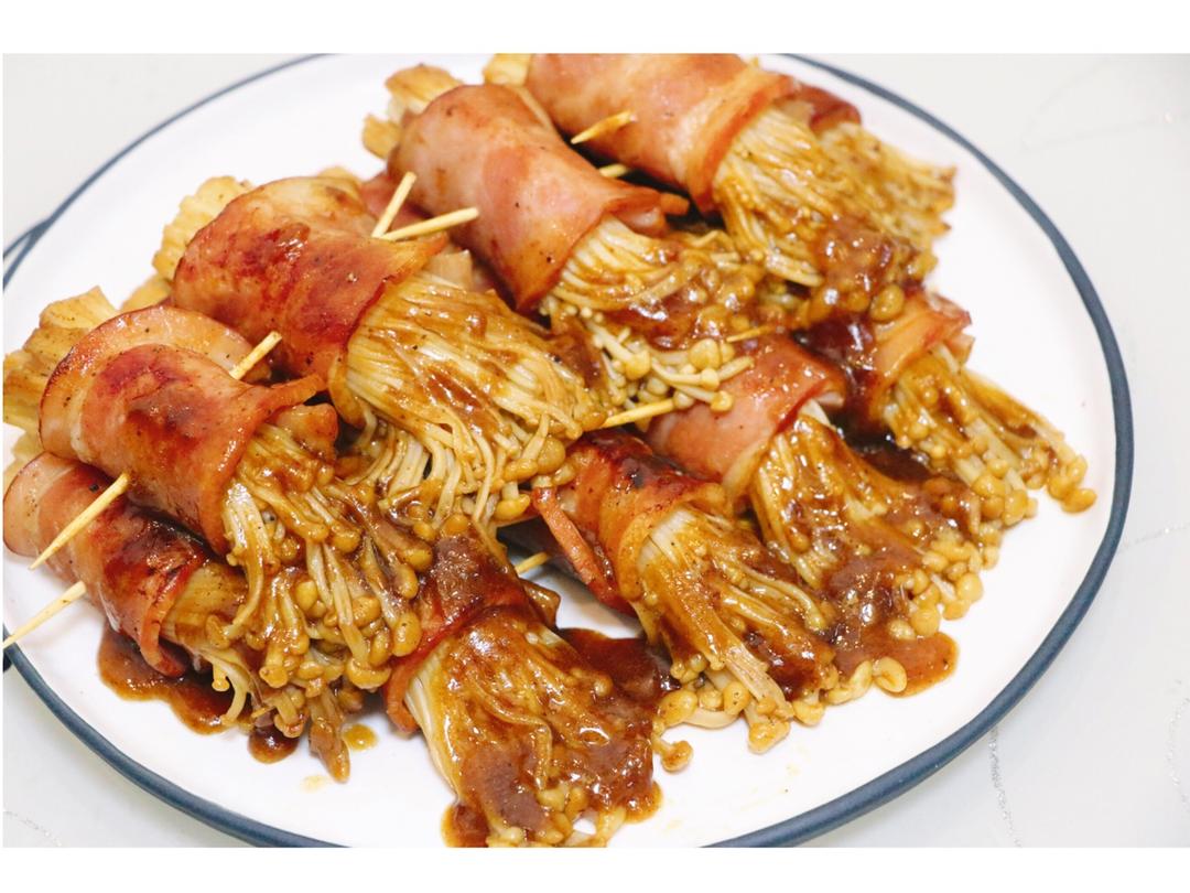 金针菇培根卷