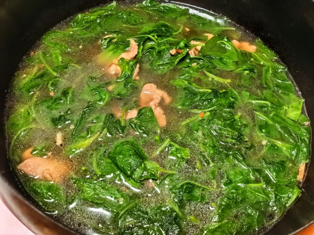 枸杞叶•瘦肉汤