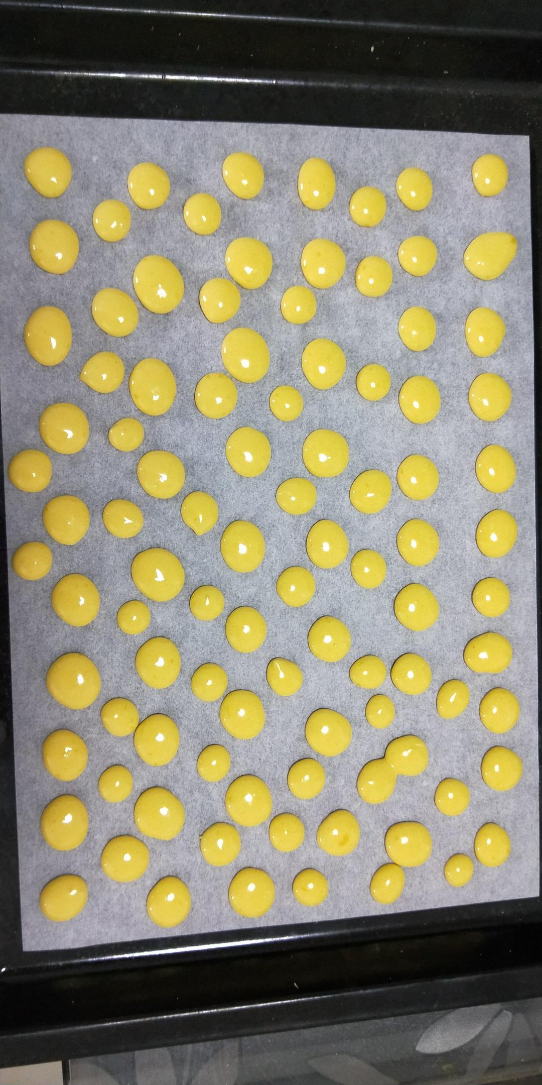 宝宝辅食系列～蛋黄溶豆