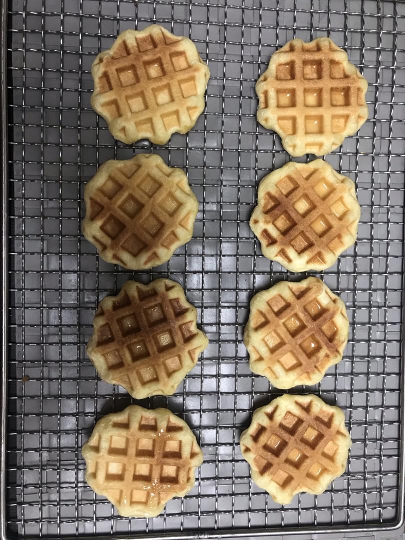 隔夜也不会硬的酵母版华夫饼