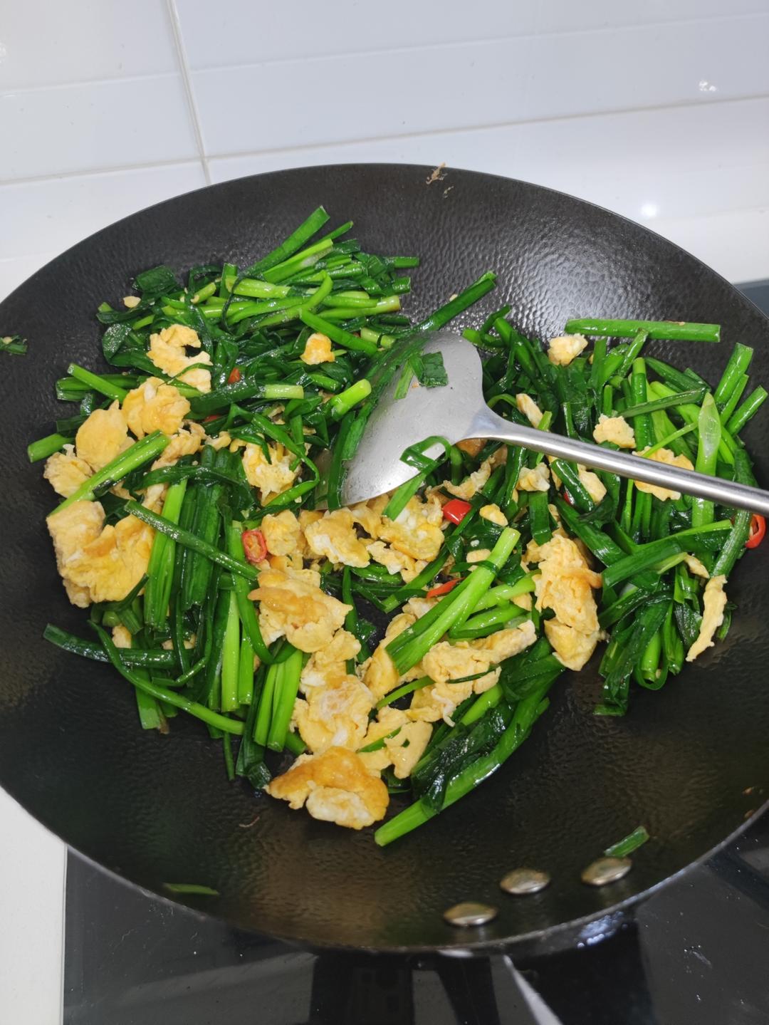 韭菜炒蛋