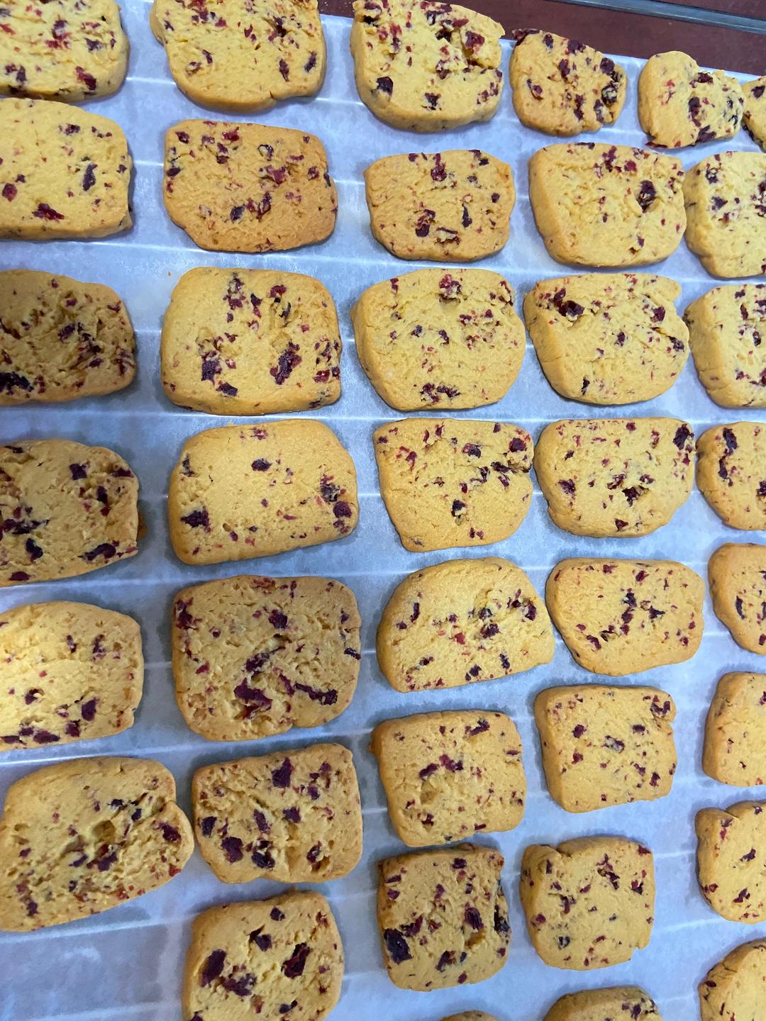 自制低糖蔓越莓饼干