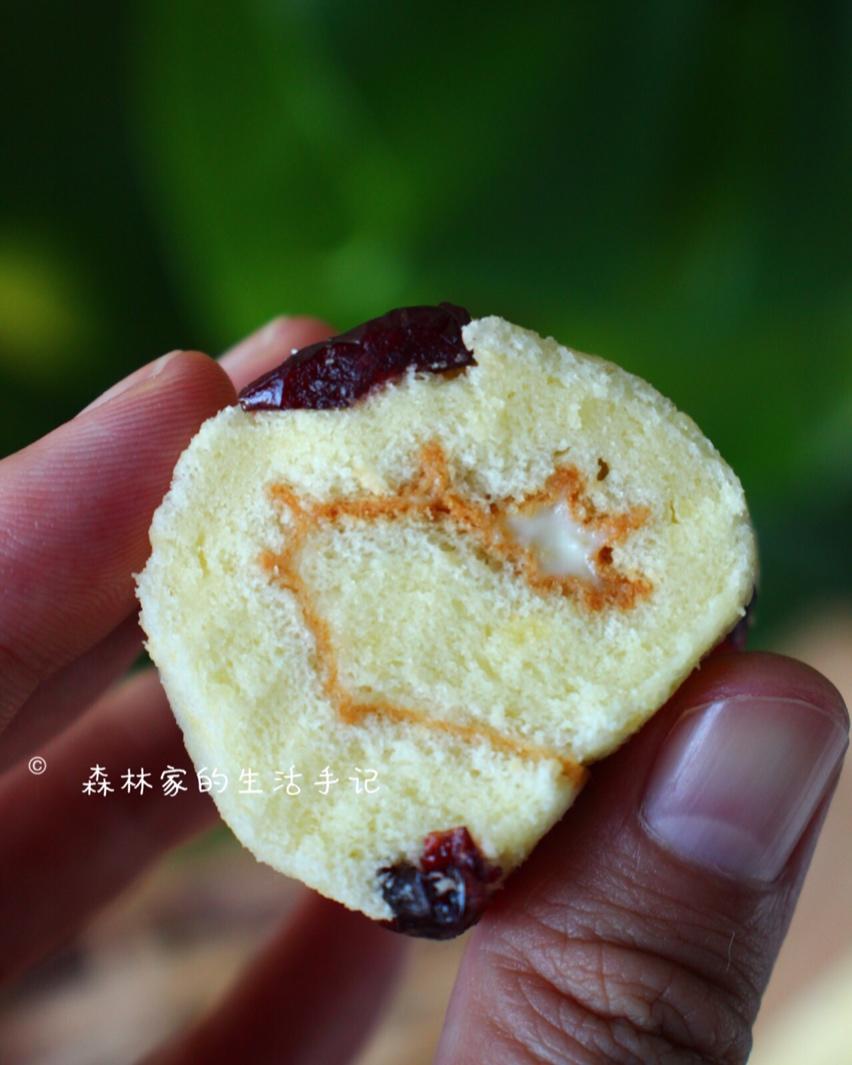 自制无添加【蔓越莓蛋糕卷】🍮熊孩子们超爱吃