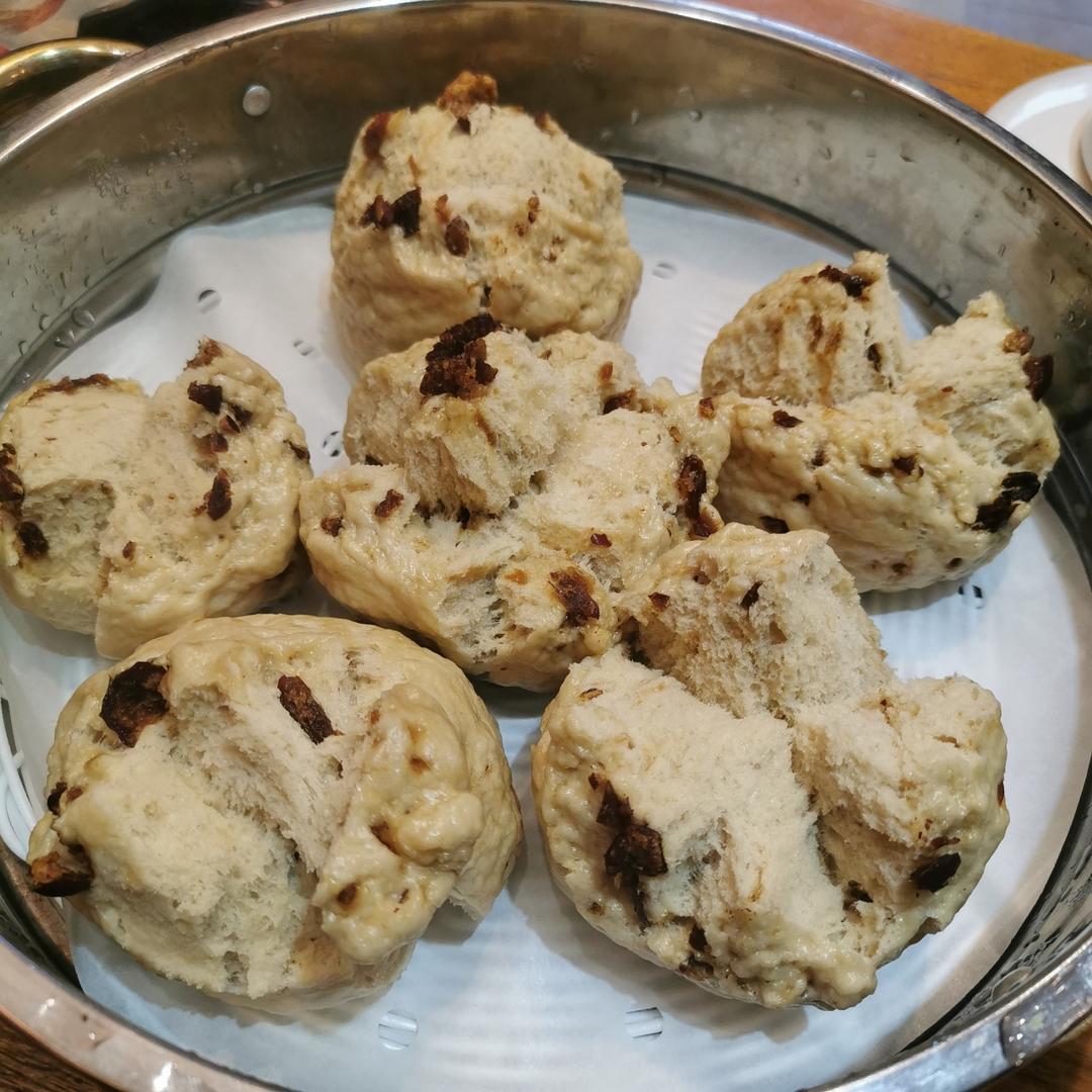 妥妥的红糖开花馒头