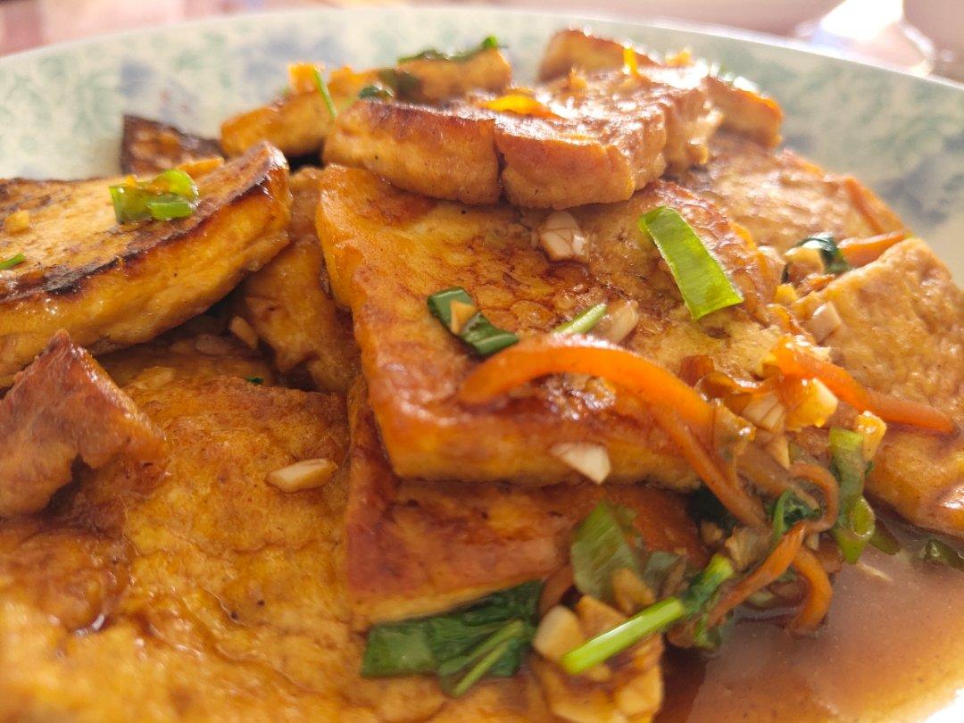 无敌好吃的香煎豆腐