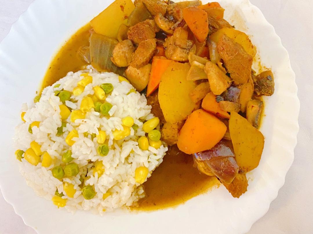 咖喱牛肉（咖喱粉版）