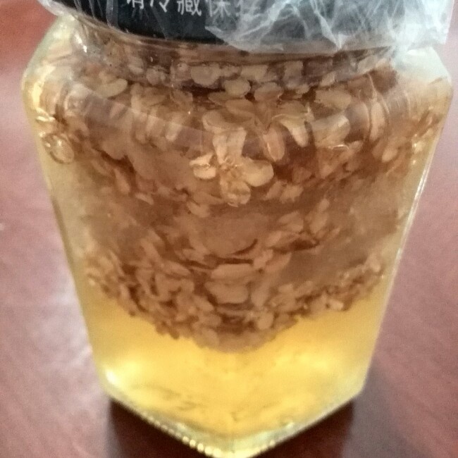 自制桂花蜜酱