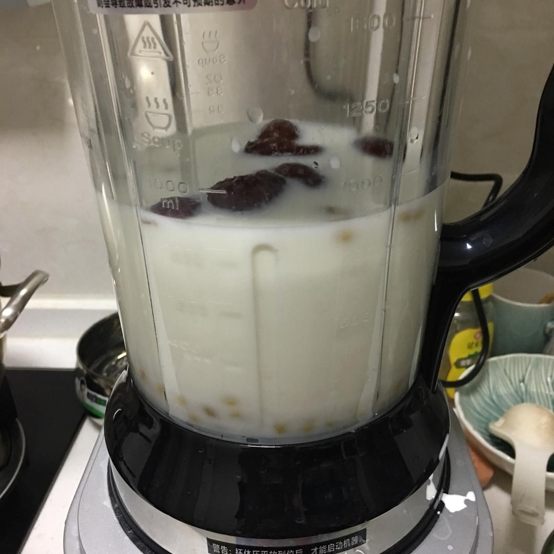 花生红枣豆奶（豆浆机版）
