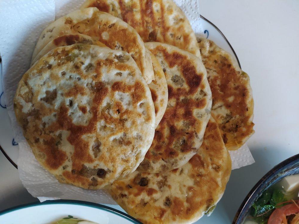 油渣子薄饼