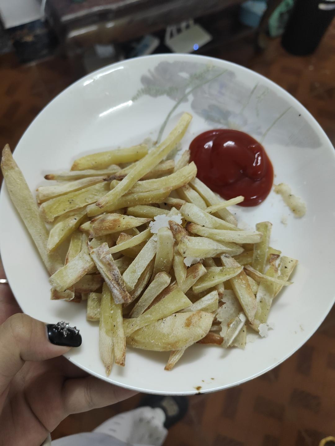 空气炸锅薯条（不冷冻，不水煮，不过夜，全网最简单）