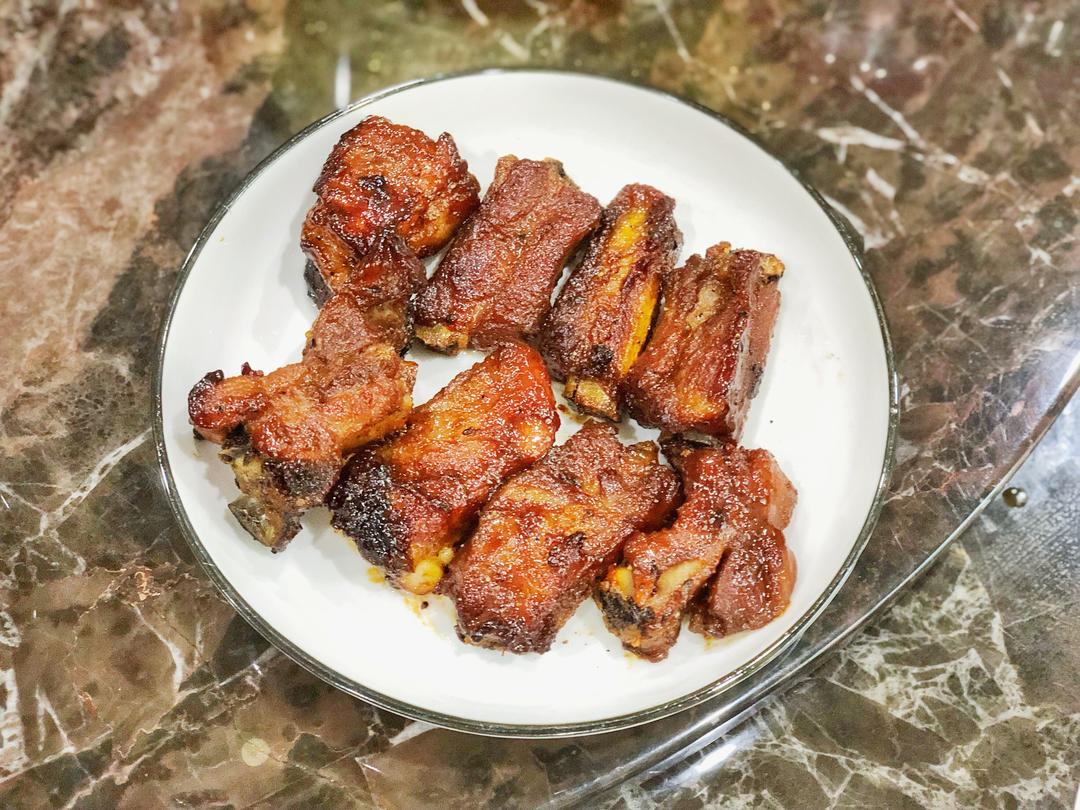 蜜糖烤排骨(烤箱)